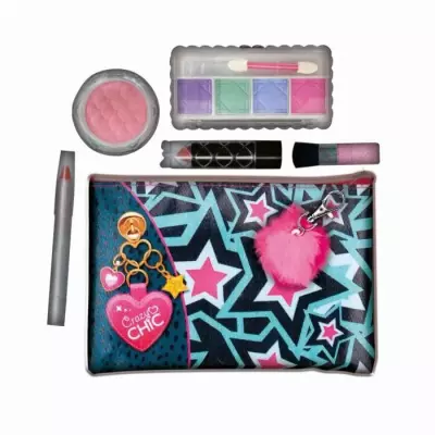 Trousse de Maquillage Lavable en Tissu pour Enfant - Clementoni Crazy