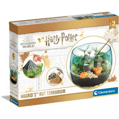 Terrarium Harry Potter - CLEMENTONI - Cabane de Hagrid a reproduire