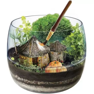 Terrarium Harry Potter - CLEMENTONI - Cabane de Hagrid a reproduire