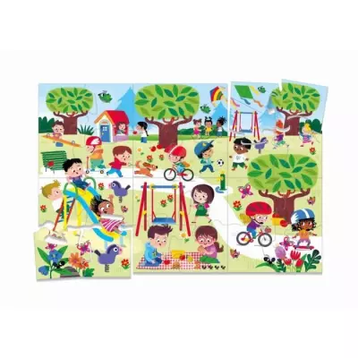 Clementoni - Coffret de 8 jeux en 1 - Jeux éducatifs formes, couleurs