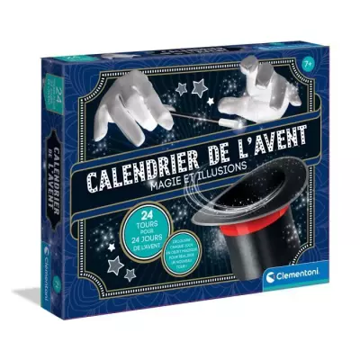 Calendrier de l'Avent Magicien, Theme Magie & Illusions, 24 tours diff