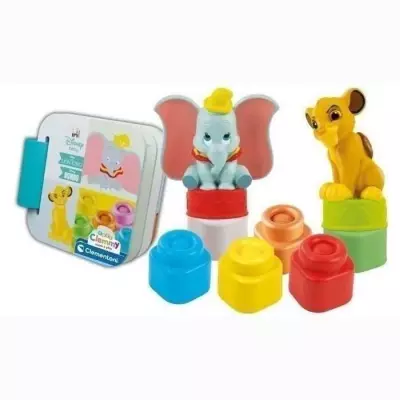 Coffret Disney Classics Clemmy - Disney Baby - Clementoni - 6 cubes -