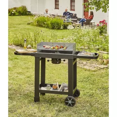 Barbecue au charbon de bois - COOK'IN GARDEN - EASY 60 - Noir