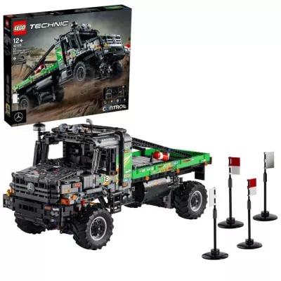 LEGO Technic Le Camion d'Essai 4x4 Mercedes-Benz Zetros 42129 - Contr