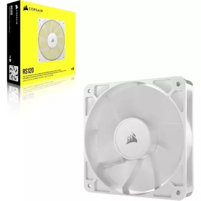 Ventilateur PWM 120mm - CORSAIR - RS120 - Blanc