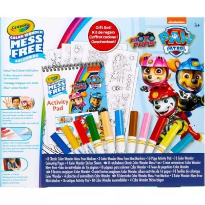 Coloriage - CRAYOLA - Coffret Pat' Patrouille - Activités Color Wonde