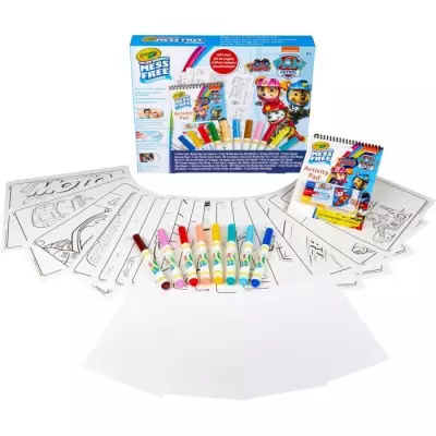 Coloriage - CRAYOLA - Coffret Pat' Patrouille - Activités Color Wonde