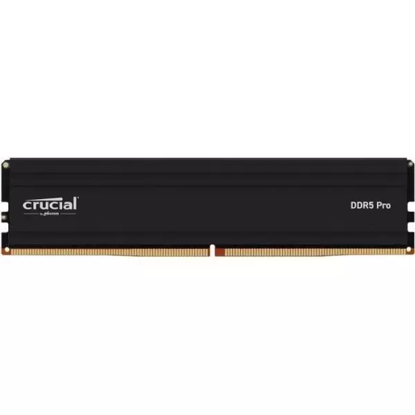 Mémoire RAM - CRUCIAL - PRO DDR5 - 32Go - DDR5-5600 - UDIMM CL46 (CP32G56C46U5)