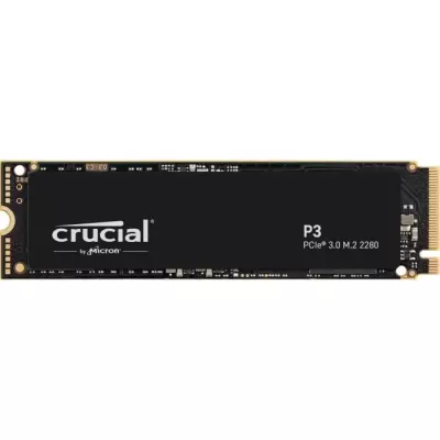 Disque dur SSD CRUCIAL P3 500 Go 3D NAND NVMe PCIe M.2