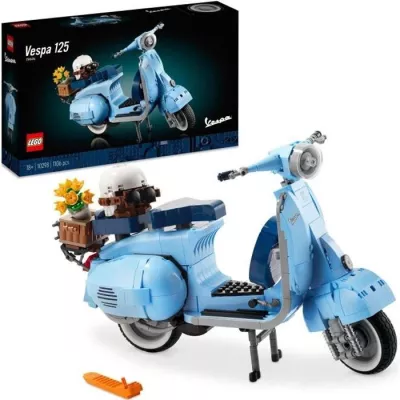 LEGO Icons 10298 Vespa 125, Collection Scooter Adulte