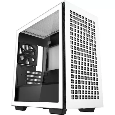 Boitier PC sans alimentation - DEEPCOOL CH370 (Blanc) - Mini tour - Fo