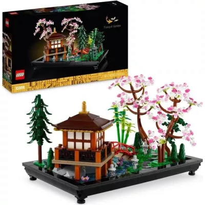 LEGO Icons 10315 Le Jardin Paisible, Kit de Jardinage Botanique Zen po