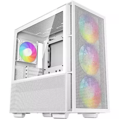 Boitier PC sans alimentation - DEEPCOOL CH560 (Blanc) - Moyen tour - F