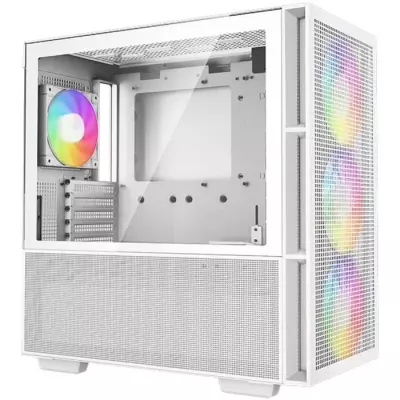 Boitier PC sans alimentation - DEEPCOOL CH560 (Blanc) - Moyen tour - F