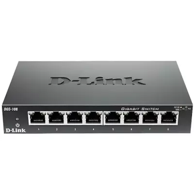 D-Link Switch 8 ports gigabit DGS108