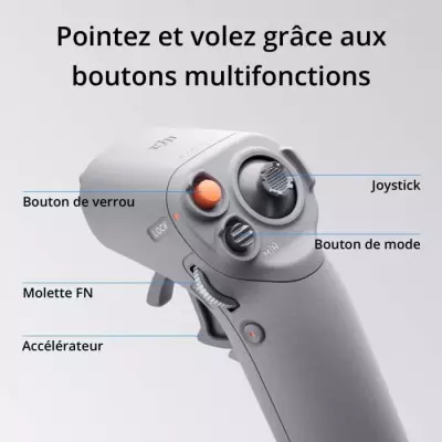 Manette de contrôle drone DJI RC Motion 2 - Accessoire - Gris - Contr