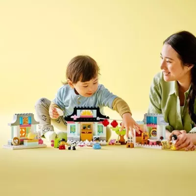 LEGO DUPLO 10411 Découvrir la Culture Chinoise, Jouet Éducatif, Pand