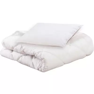 Pack bio Couette 100x140cm + oreiller 40x60cm - MON P'TIT DODO - Chaud