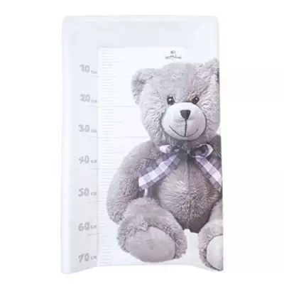 Plan a langer DOMIVA Little Bear - PVC - Matelas intégré - Blanc/Gri