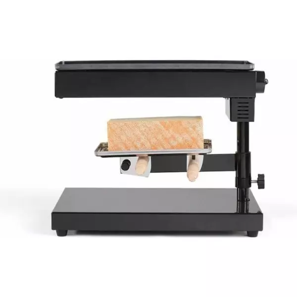 Raclette traditionnelle LIVOO DOC159 - Noir - Socle pivotant - Thermostat ajustable jusqu'a 240°C