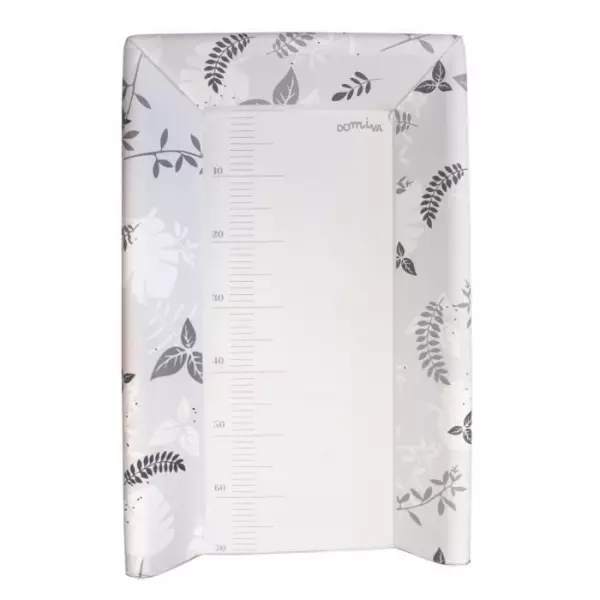 Plan a langer avec matelas intégré - DOMIVA - Flocon l'ourson - Imprimé poeme gris - Mixte - 50x70 cm