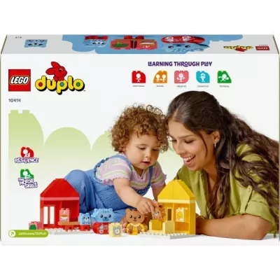 LEGO 10414 DUPLO My First Mes Rituels Quotidiens - Le Repas et le Couc