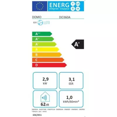 Climatiseur mobile - DOMO - DO360A - 1150 W