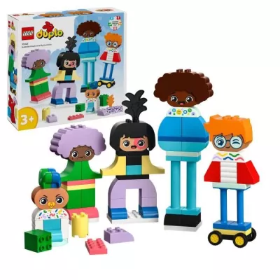 LEGO 10423 DUPLO My Town Characters to Build with Different Emotions,