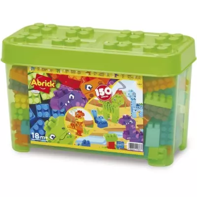 Coffre Dinosaures Abrick 150 pieces - Ecoiffier - Jeu de Construction