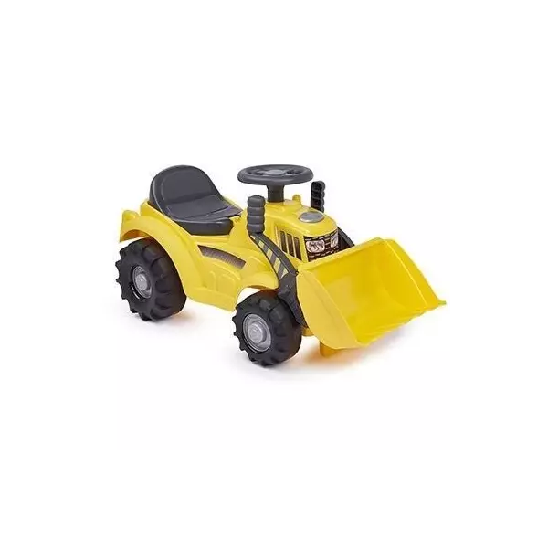 Porteur Tracto pelle - ECOIFFIER - Jaune - Pour Enfant de 12 a 36 mois