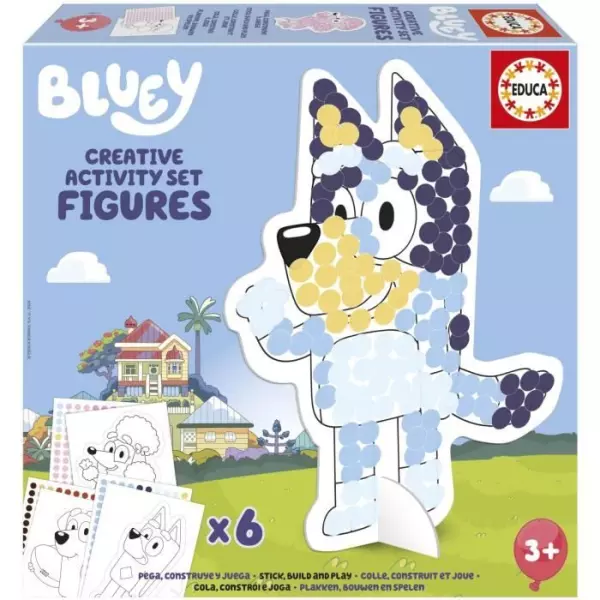 Set créatif - EDUCA - Bluey Creative Activity Set – 3D