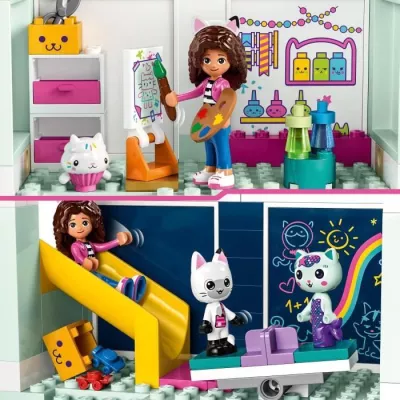 LEGO 10788 Gabby's Magical House, Dolls House Toy with Minifigures