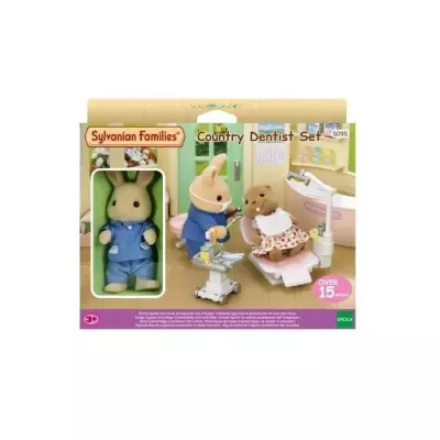 SYLVANIAN FAMILIES - Dentiste et Accessoires - Papa Lapin creme - 14 a