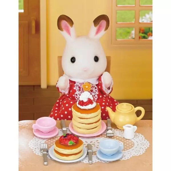 Set De Gouter Pancake - SYLVANIAN FAMILIES - A partir de 3 ans - Accessoires de cuisine pour enfants