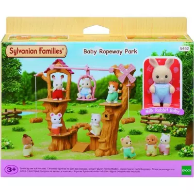 Figurine miniature - SYLVANIAN FAMILIES - La tyrolienne des bébés -