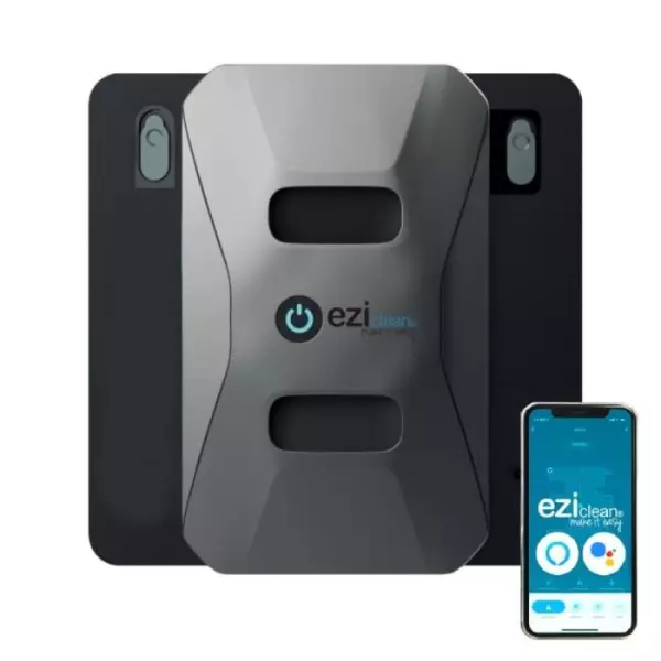 Robot Lave-vitres EZICLEAN Windobot S6 ULTRA - Rapide, Puissant et Silencieux - 2 diffuseurs automatiques pour un nettoyage effi