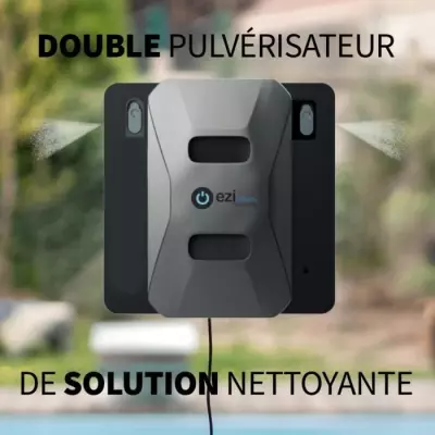 Robot Lave-vitres EZICLEAN Windobot S6 ULTRA - Rapide, Puissant et Sil