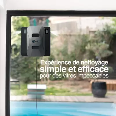 Robot Lave-vitres EZICLEAN Windobot S6 ULTRA - Rapide, Puissant et Sil