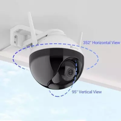 Caméra de surveillance extérieure - EZVIZ C8T 1080p - Vision nocturn