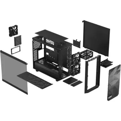 FRACTAL DESIGN - Meshify 2 Lite Black TG Light Tint - Boîtier PC - No