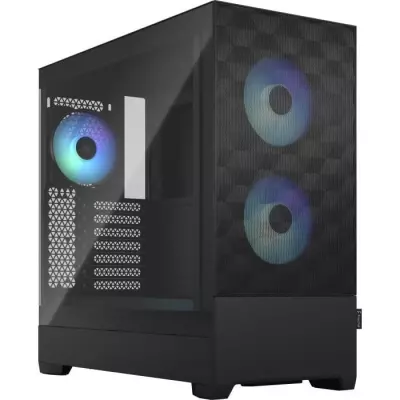 Boîtier PC - FRACTAL DESIGN - Pop Air RGB Black TG - Noir (FD-C-POR1A