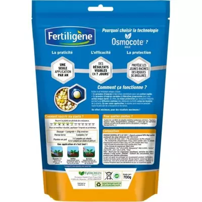 FERTILIGeNE - Engrais Longue durée Osmocote max Agrumes et Plantes m