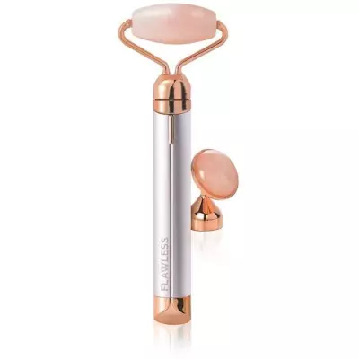 Roller Visage en Quartz Rose Finishing Touch Flawless Contour - 2 embo