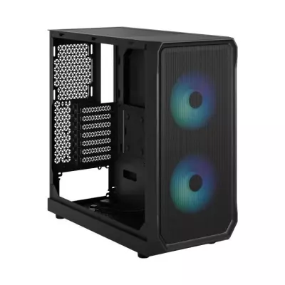 Boîtier PC FRACTAL DESIGN Focus 2 RGB Black TG Clear Tint