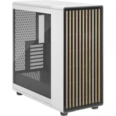 Boîtier PC - FRACTAL DESIGN - North XL Chalk White TG Clear - FD-C-NO