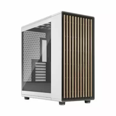 Boîtier PC - FRACTAL DESIGN - North XL Chalk White TG Clear - FD-C-NO