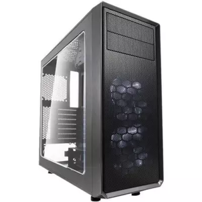 FRACTAL DESIGN BOITIER PC Focus G - Noir - Verre trempé - Format ATX