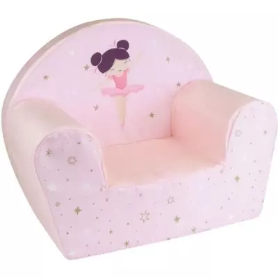 Fauteuil club Danseuse Ballerine pour enfant - FUN HOUSE - l.52 x P.33