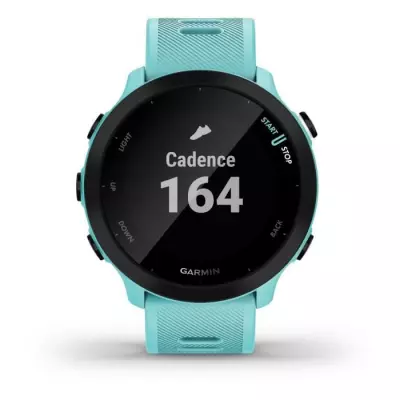 Montre connectée sport - GARMIN - Forerunner 55 - Aqua (Vert d'eau)