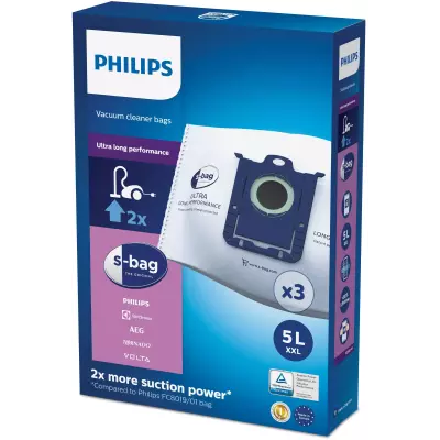 Philips s-bag Sacs pour aspirateur FC8027 01